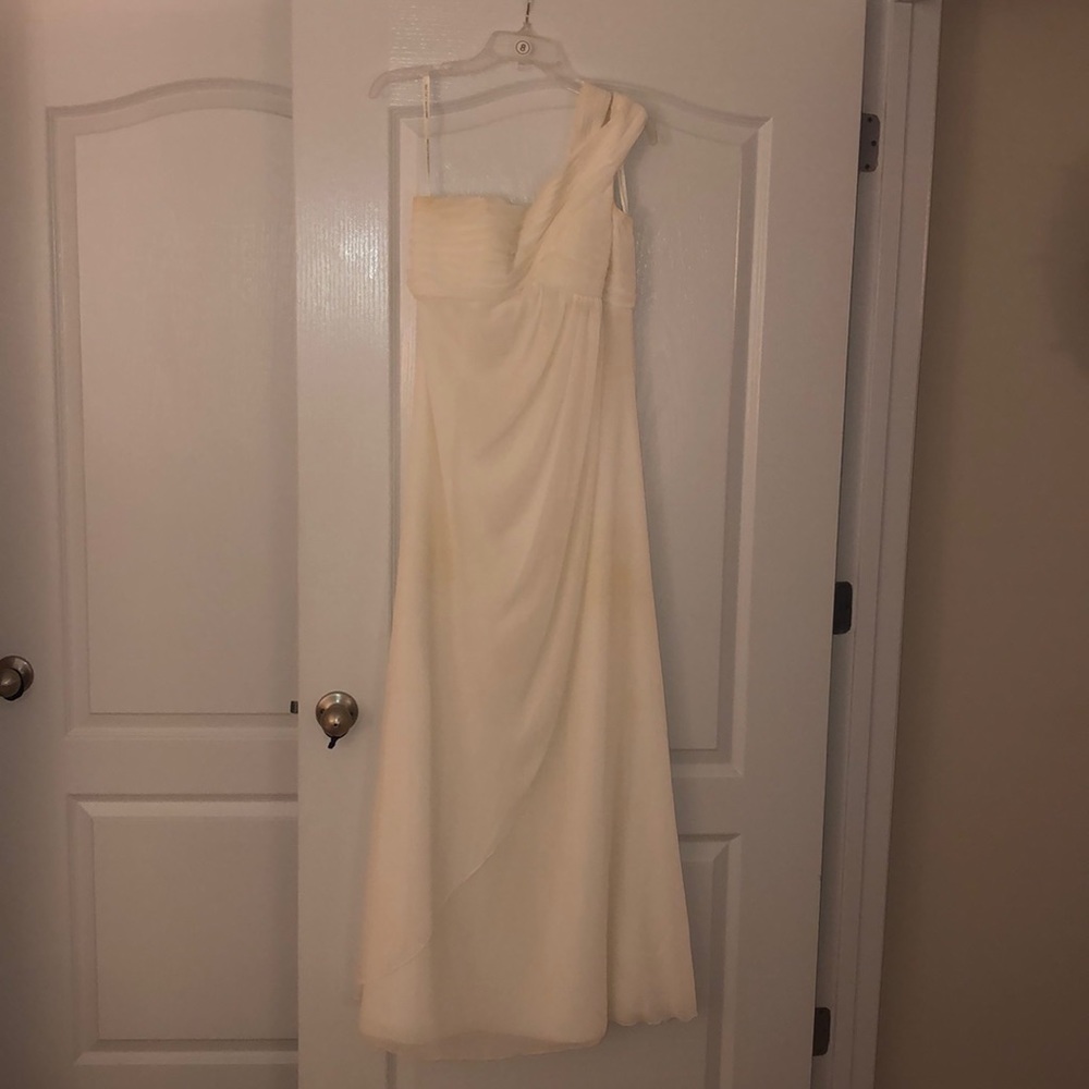 Ivory Floor Length Gown